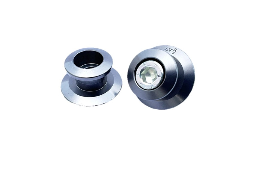 Aluminium bobbins LV8 DIAVOL E201/10100T M10x1,50 titanium