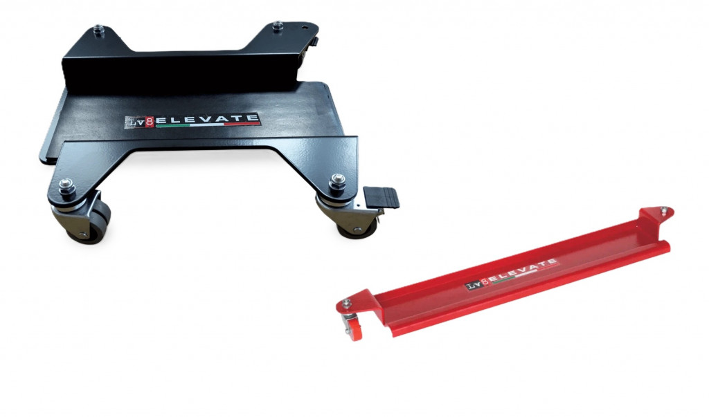 Moving stand with side extension LV8 GARAGE & TRACK E300MM-EXT + E300MM+ (No need for central stand)
