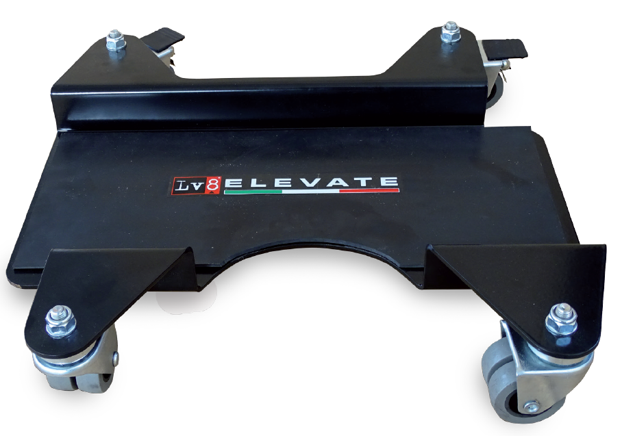 Motomoving LV8 GARAGE & TRACK E300SC with anti-skid rubber covering for scooter SH