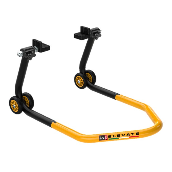Universal rear stand LV8 E620LG.KY with rubber cursors black/yellow