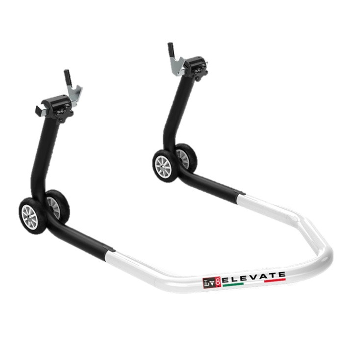 Universal rear stand LV8 E620LV.KW with V fork cursors black/white