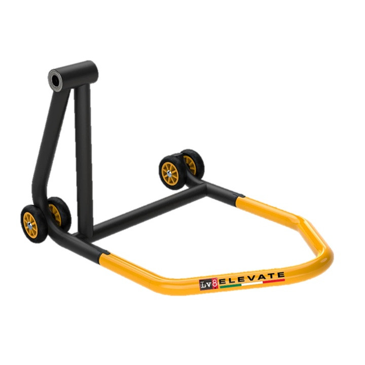 Left single arm stand LV8 E630L.KY without pin black/yellow