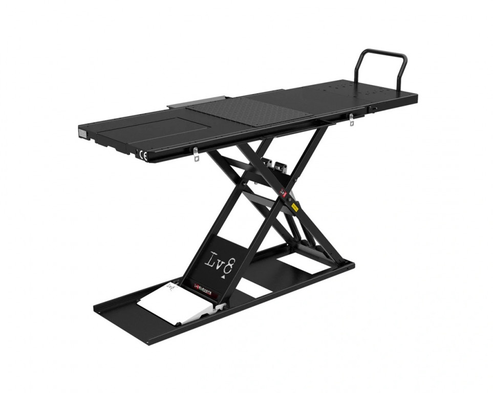 Motorcycle lift LV8 NANO 600 SPLIT EN600HGSFE.W with electro-hydraulic unit white