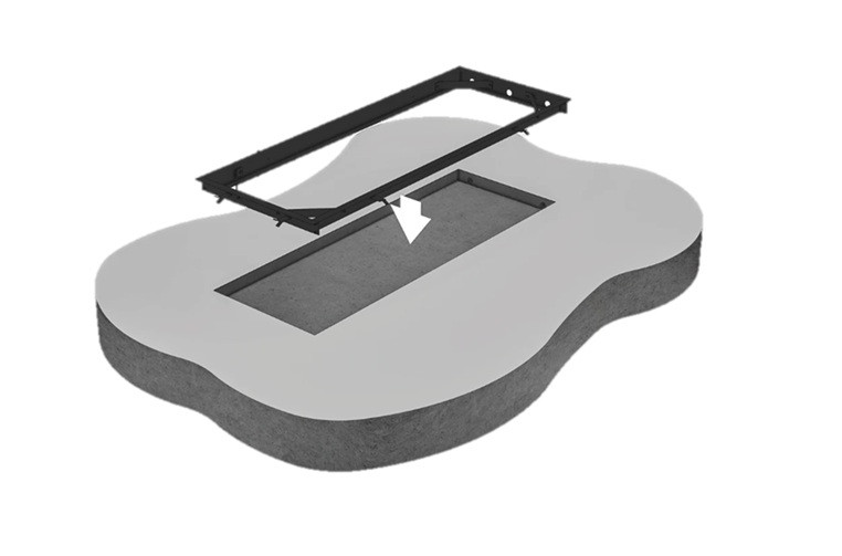In-Ground frame LV8 ENEF350 for NANO 400
