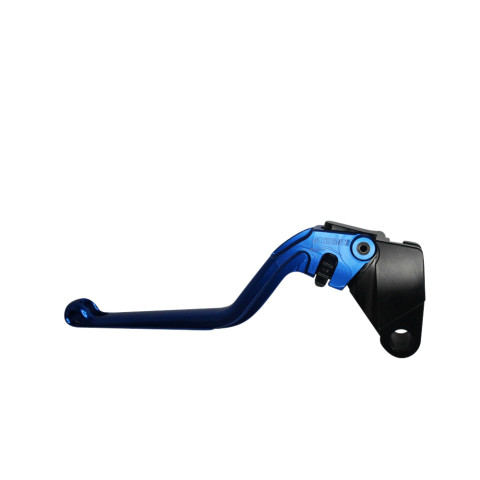 Clutch Lever ACCOSSATO ESK750 fixed CNC-worked aluminium, blue