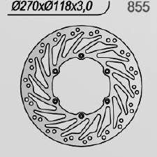 Kočiona disk NG 855