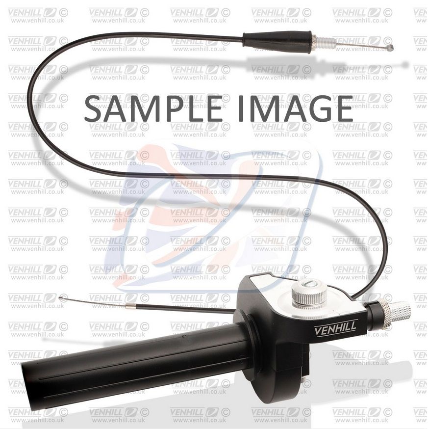 Twistgrip conversion 600A Venhill Y01-4-041/9-BK featherlight Crni