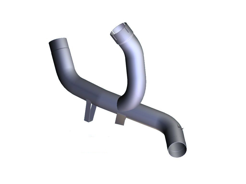 No-kat tube MIVV DOUBLE GUN D.037.C2 for DUCATI Multistrada 950 / S 2017-2021