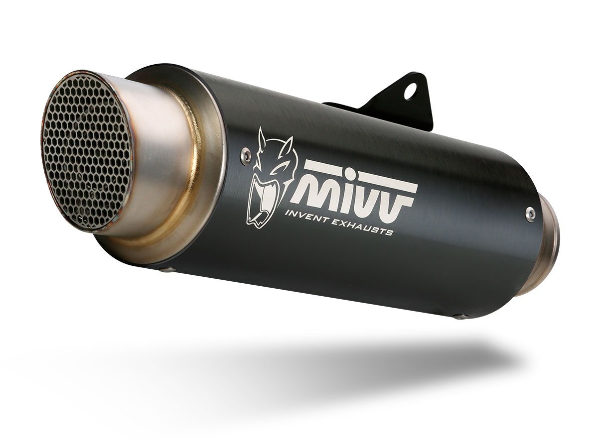 Silencer MIVV GP PRO S.054.LXBP Steel Black for SUZUKI GSX 250 R 2017-2021