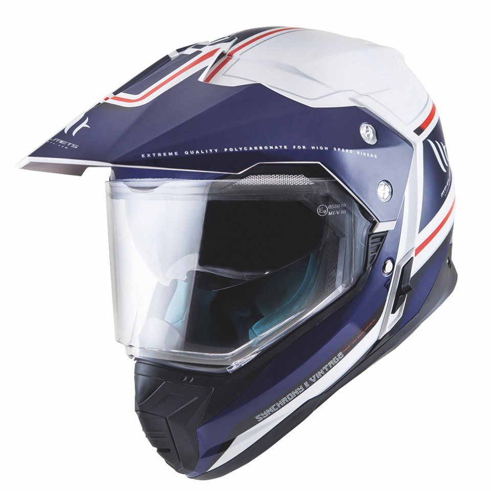 Helmet MT Helmets SYNCHRONY DUO SPORT SV PEARL WHITE XS