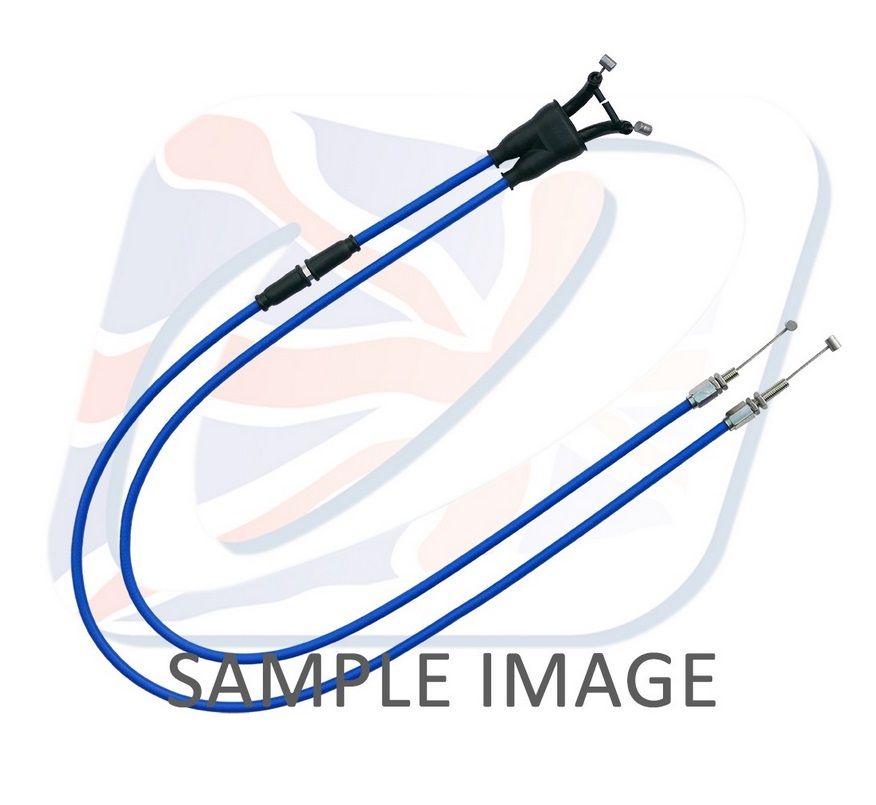 Throttle cables (pair) Venhill T01-4-139-BL featherlight plavi