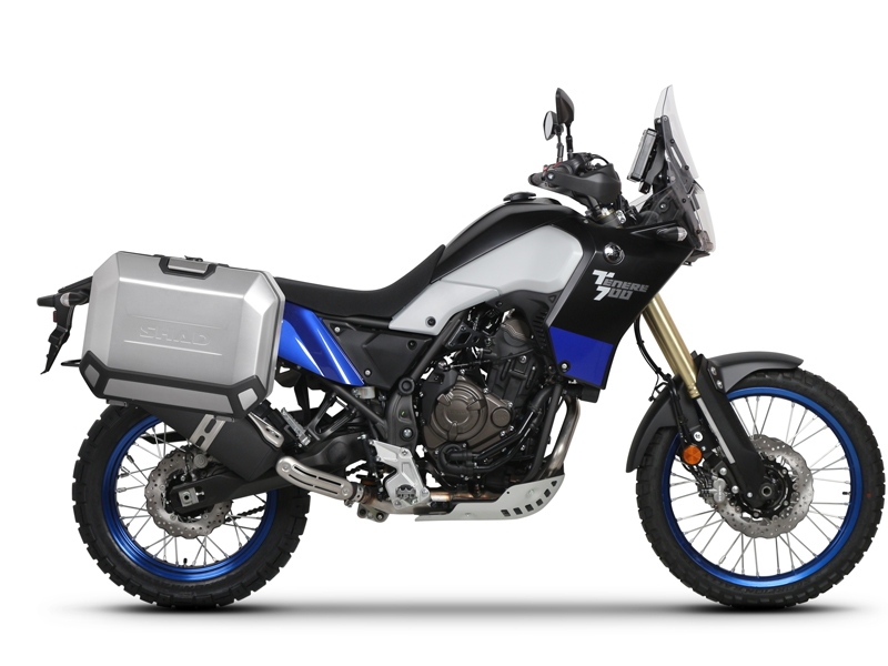 Set bočnih aluminijastih kofera sa nosači 36L/47L SHAD TERRA SHAD YAMAHA Tenere 700 XTZ690
