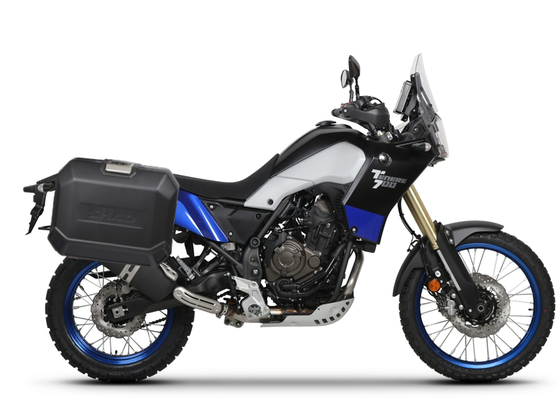 Set bočnih aluminijastih kofera sa nosači 36L/47L SHAD TERRA SHAD YAMAHA Tenere 700 XTZ690