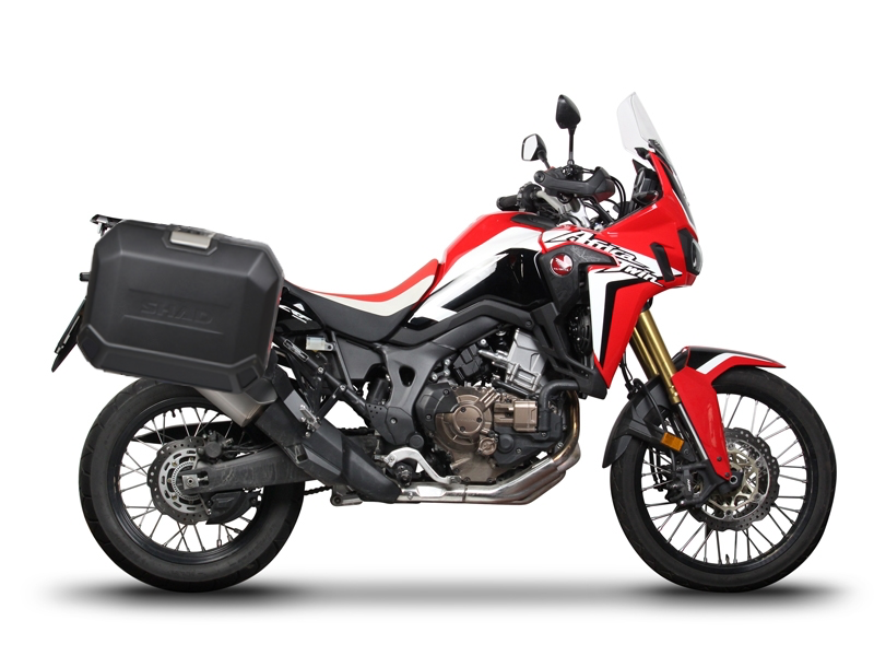 Set bočnih aluminijastih kofera sa nosači 36L/47L SHAD TERRA SHAD HONDA CRF 1000  Africa Twin