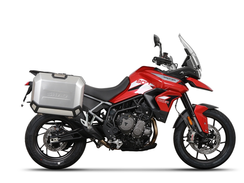Set bočnih aluminijastih kofera sa nosači 36L/47L SHAD TERRA SHAD TRIUMPH Tiger 900