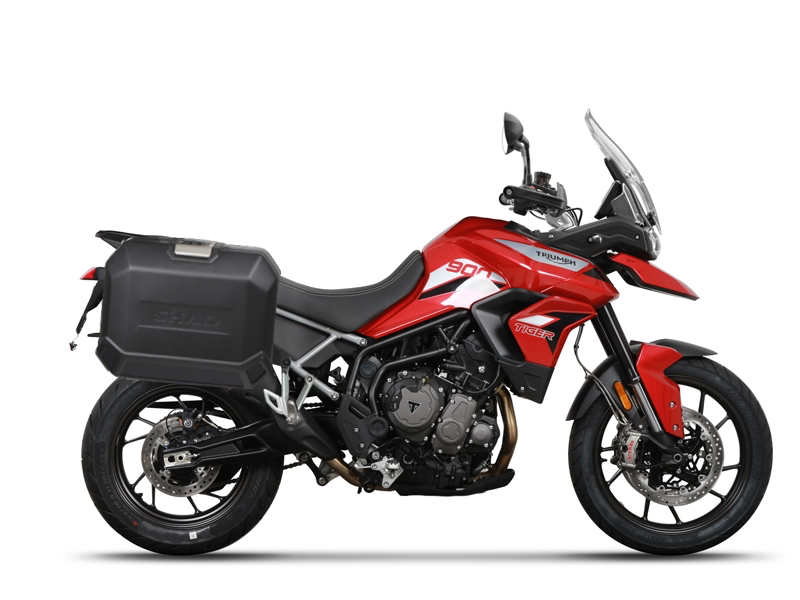 Set bočnih aluminijastih kofera sa nosači 36L/47L SHAD TERRA SHAD TRIUMPH Tiger 900
