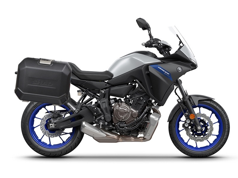 Set bočnih aluminijastih kofera sa nosači 36L SHAD TERRA BLACK SHAD YAMAHA MT-07 Tracer / Tracer 700