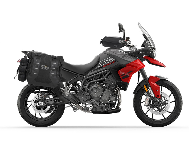 Complete set of SHAD TERRA TR40 adventure saddlebags, including mounting kit SHAD TRIUMPH Tiger 900
