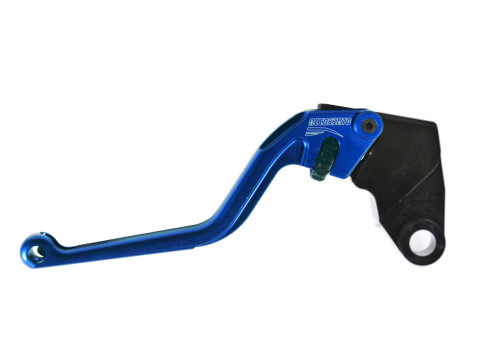 Clutch Lever ACCOSSATO ESK828 fixed CNC-worked aluminium, blue