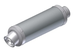 Silencer MIVV ROUND ACC.016.S6 Titanium Ø55 inlet