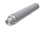 Silencer MIVV X-CONE ACC.016.SC1 Stainless Steel Ø80 - Ø50 inlet