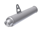 Silencer MIVV X-CONE ACC.016.SC2 Stainless Steel Ø90 - Ø55 inlet