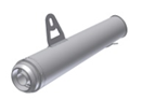 Silencer MIVV X-CONE PLUS ACC.016.SP2 Standard 90 - Ø55 inlet