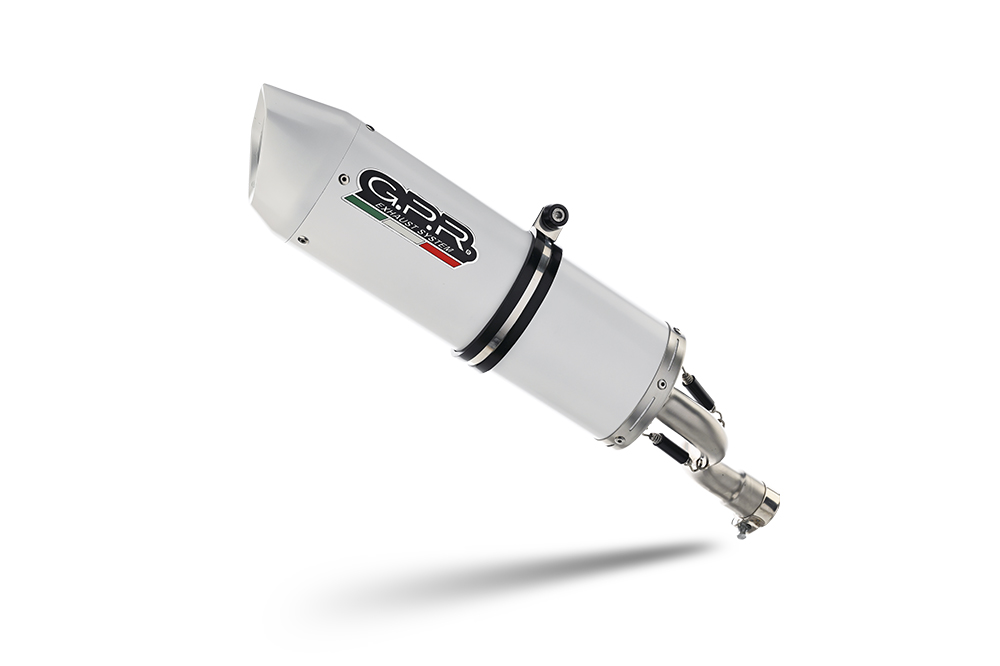 Slip-on exhaust GPR ALBUS CERAMIC FN.4.RACEDB.ALB White glossy
