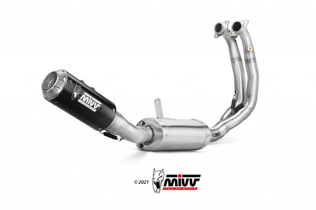Cijeli ispušni sustav MIVV MK3 A.013.SM3C Carbon