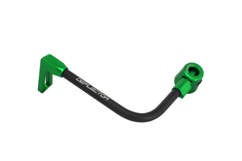 Lever guard ACCOSSATO DE002 with black hose and joint left, aluminium