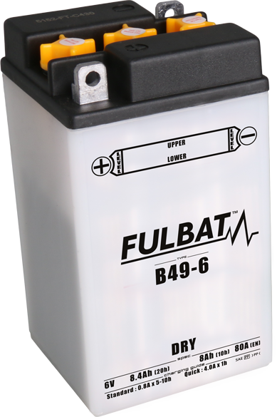 Konvencionalni akumulatori (incl.acid pack) FULBAT B49-6 Acid pack included