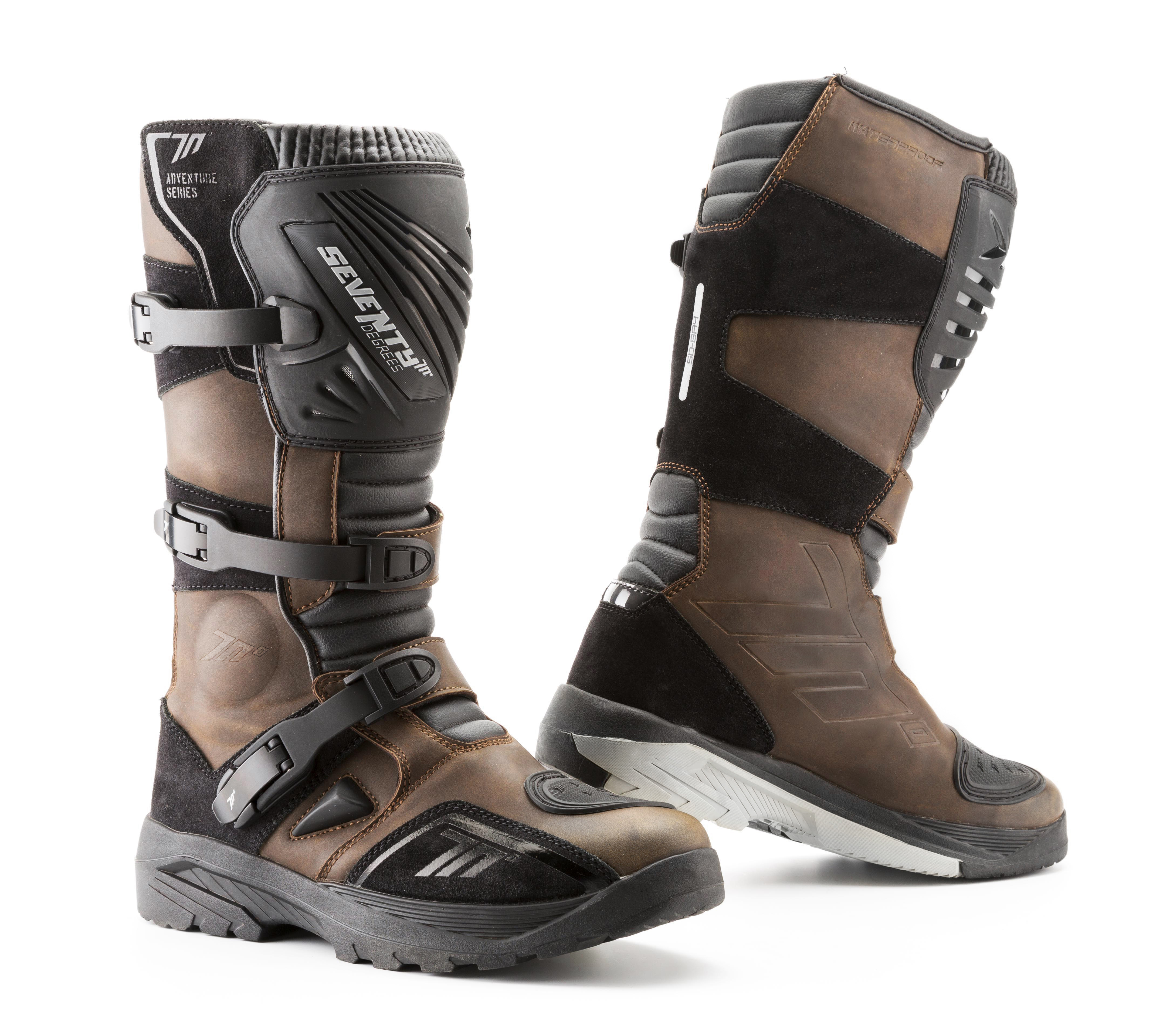 Čizme Seventy Degrees 70° SD-BA4 BROWN T39