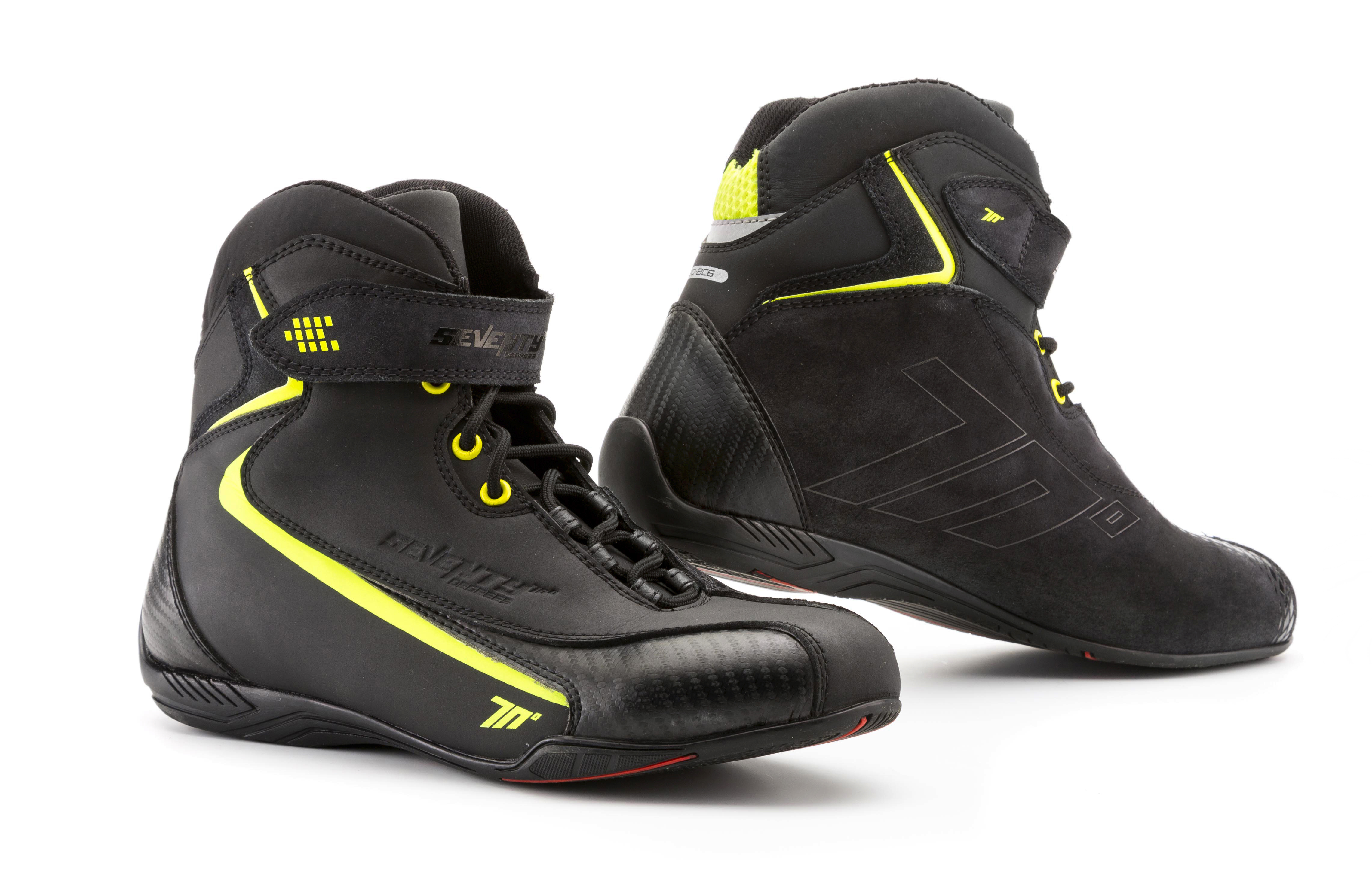 Čizme Seventy Degrees 70° SD-BC6 BLACK/FLUOR YELLOW T36