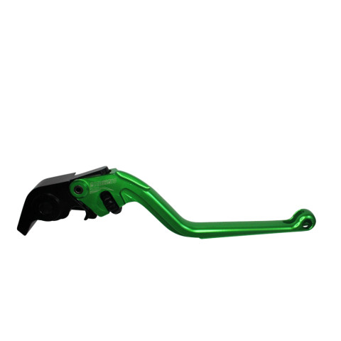 Brake lever ACCOSSATO EDF099 fixed CNC-worked aluminium, green