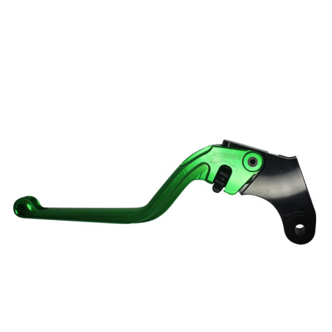 Clutch Lever ACCOSSATO ESV004 fixed CNC-worked aluminium, green