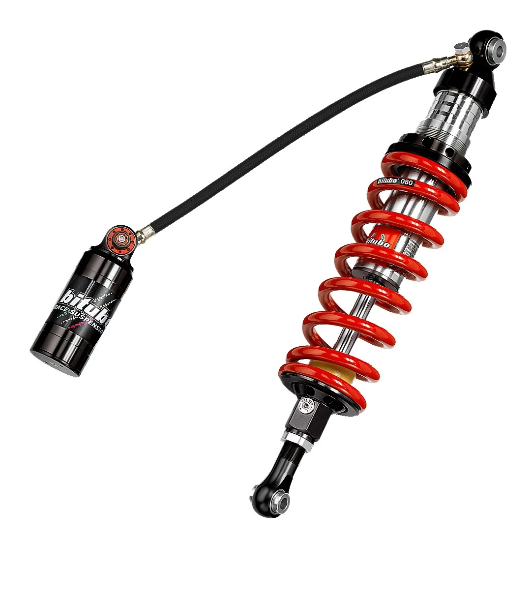 Monoshock BITUBO CYU1 adjustable: spring preload, rebound, double compression red spring
