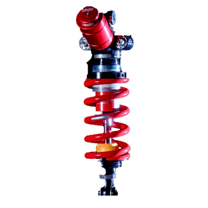 Monoshock BITUBO XXT6 adjustable: preload, rebound, compression (STD -30mm) red spring