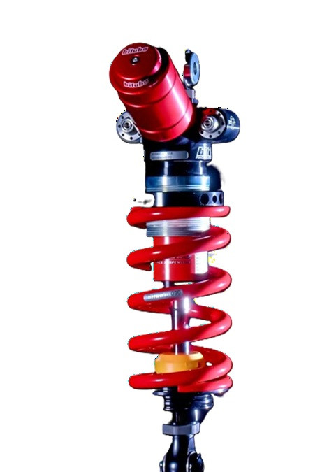 Monoshock BITUBO XXT7 adjustable: preload, rebound, compression red spring