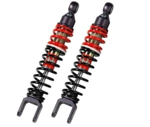 Front twinshock BITUBO YRB0 adjustable: spring preload Red and Black springs