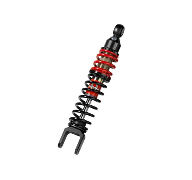 Rear monoshock BITUBO YXX0 adjustable: spring preload red and black springs