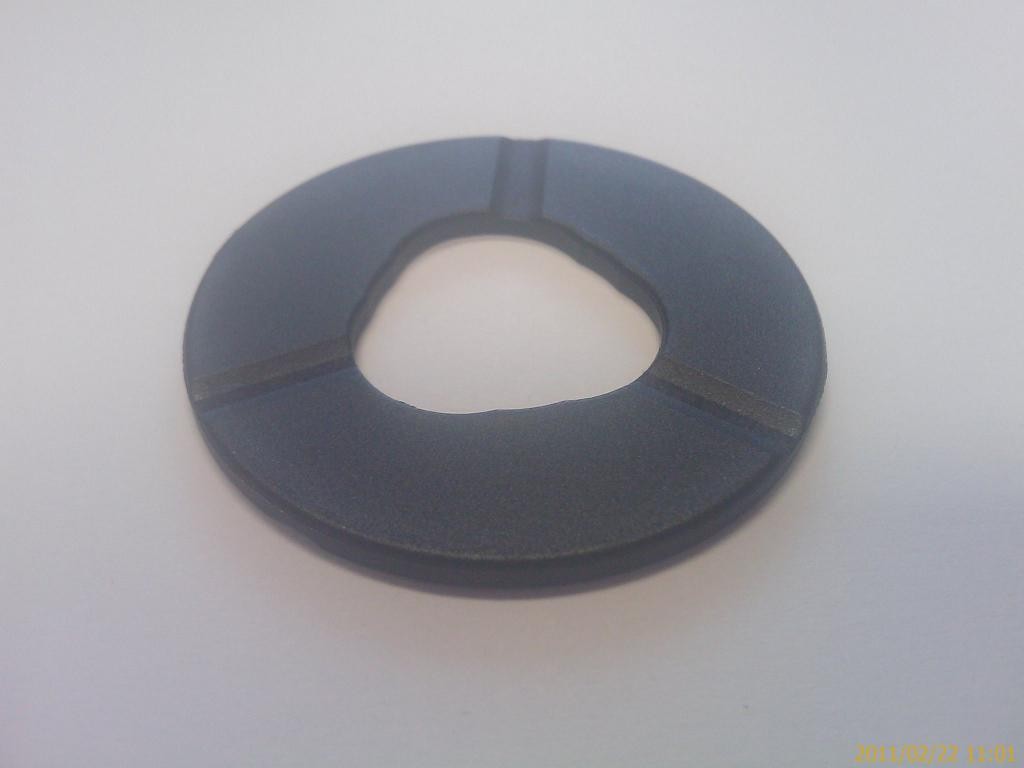 RCU shaft spacer K-TECH OH-1069-02 16/37.8/2mm Crni