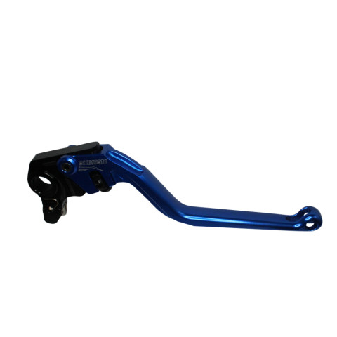 Brake lever ACCOSSATO EDB012 fixed CNC-worked aluminium, blue