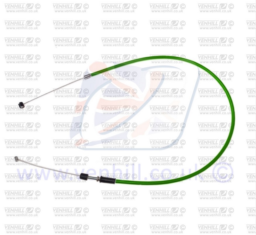 Front brake cable + switch Venhill N01-1-102S-GR green
