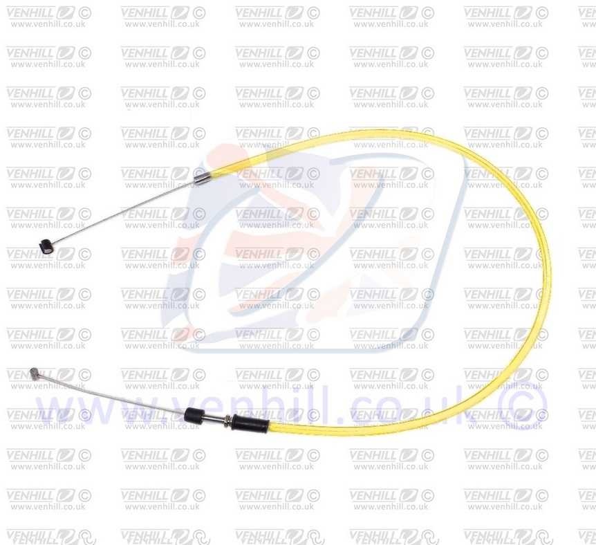 Front brake cable + switch Venhill N01-1-101S-YE yellow