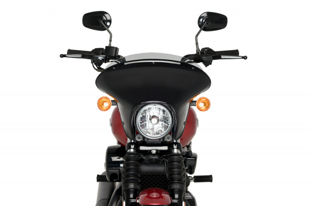 Windscreen PUIG BATWING SML 21057H smoke short