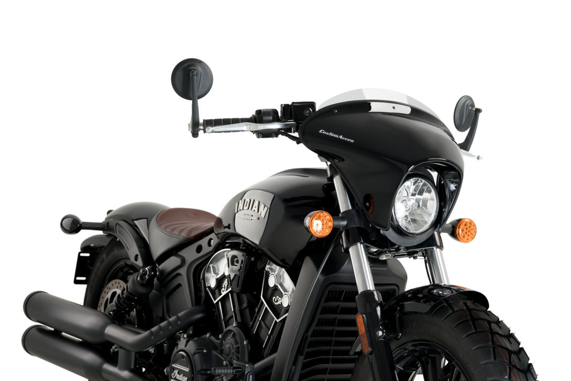 Windscreen PUIG BATWING SML 21073H smoke short