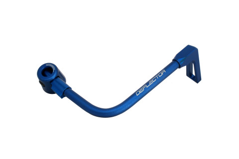 Lever guard ACCOSSATO DE001 with blue hose and joint right, aluminium