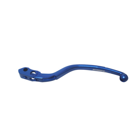 Clutch lever ACCOSSATO LV002 for Accossato (no Ready to Brake) and Brembo radial brake master cylinders - fixed - in Aluminium plavi