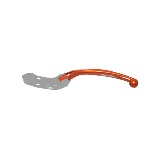 Only spare handle folding radial clutch ACCOSSATO LV027 for ACCOSSATO and BREMBO brake master cylinder orange