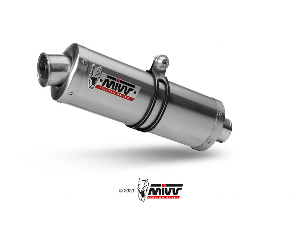 Silencer MIVV OVAL CF.002.LX1 Stainless Steel